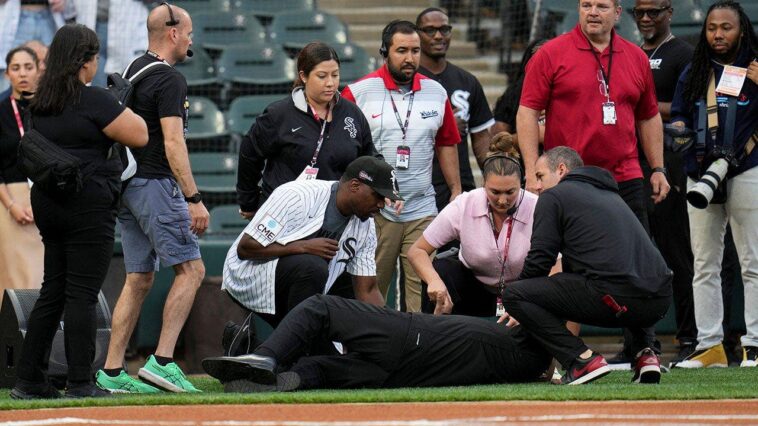 white-sox-longtime-anthem-singer-collapses-on-field-while-performing-black-national-anthem