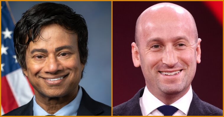 democrat-rep.-shri-thanedar-gets-absolutely-roasted-on-x-after-pathetic-attempt-to-mock-stephen-miller’s-looks-—-backfires-in-epic-fashion