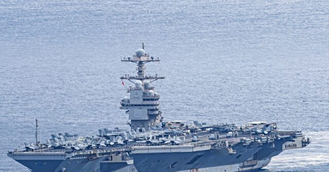 semper-fortis:-aircraft-carrier-uss-gerald-r.-ford-breaks-record-for-longest-modern-deployment