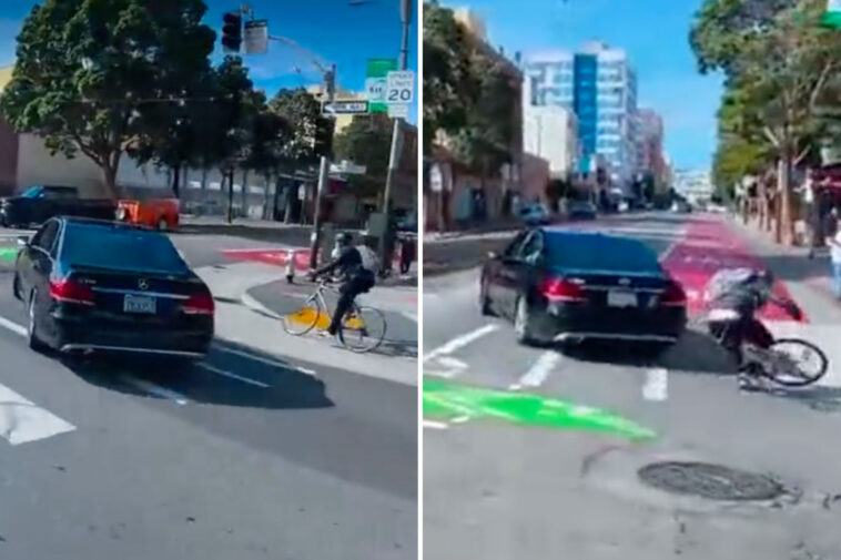 shocking-moment-mercedes-driver-mows-down-cyclist-then-speeds-away