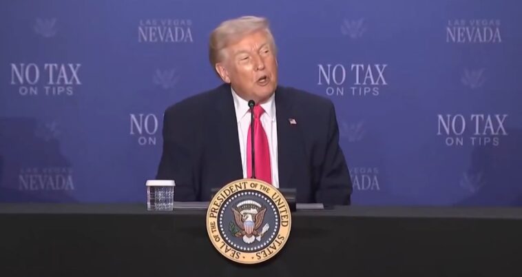 watch-live:-president-trump-delivers-remarks-on-his-‘no-tax-on-tips’-policy-in-las-vegas