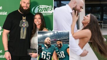 eagles-lineman-jordan-mailata-officiates-teammate-lane-johnson’s-wedding