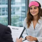 gen-zer-puts-on-her-nice-pajamas-for-job-interview