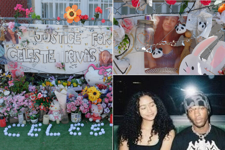 memorial-grows-outside-family-home-of-celeste-rivas-after-d4vd’s-arrest-for-her-murder
