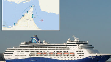 first-cruise-ship-sets-sail-through-strait-of-hormuz-after-weeks-long-closure-by-iranian-regime