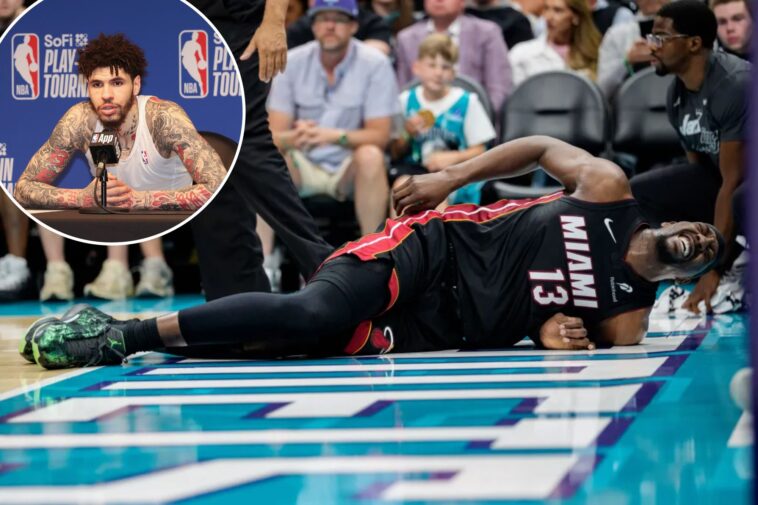 lamelo-ball-isn’t-dwelling-on-bam-adebayo-incident:-‘it’s-all-basketball’