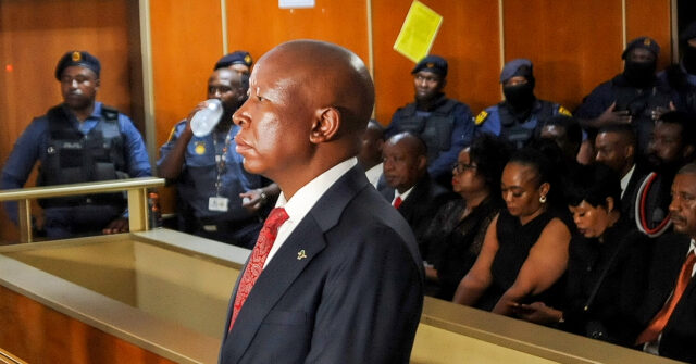 south-african-‘kill-the-boer’-radical-julius-malema-sentenced-to-five-years-for-gun-crimes