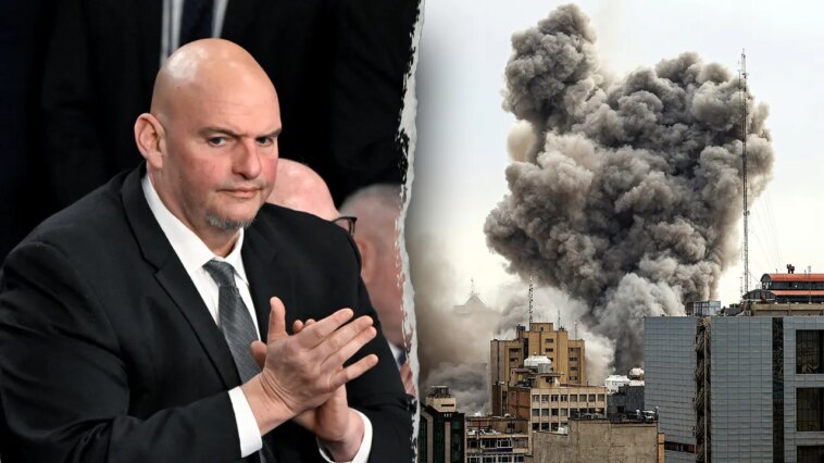 sen-john-fetterman-pledges-to-be-‘last-man-standing’-in-the-democratic-party-in-support-of-israel