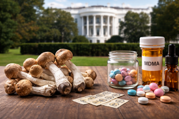 trump-orders-expansion-of-psychedelic-drug-trials-—-joe-rogan-attends-signing-ceremony-(video)