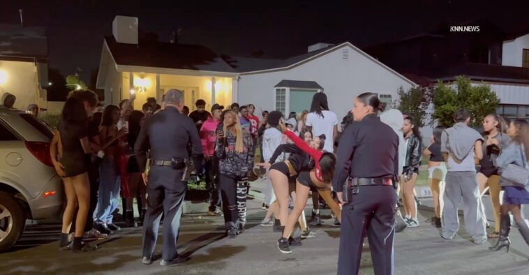wild-video-shows-scantily-clad-partygoers-fleeing-cops-called-to-break-up-socal-rager