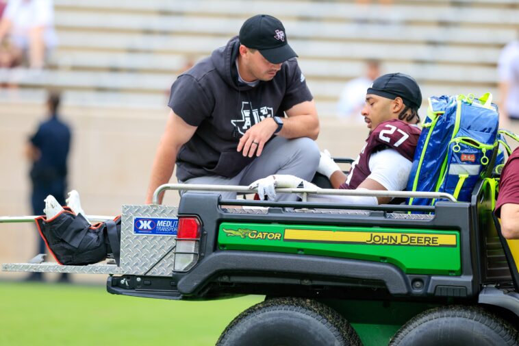 texas-a&m-captain-daymion-sanford-carted-off-field-in-scary-spring-game-moment