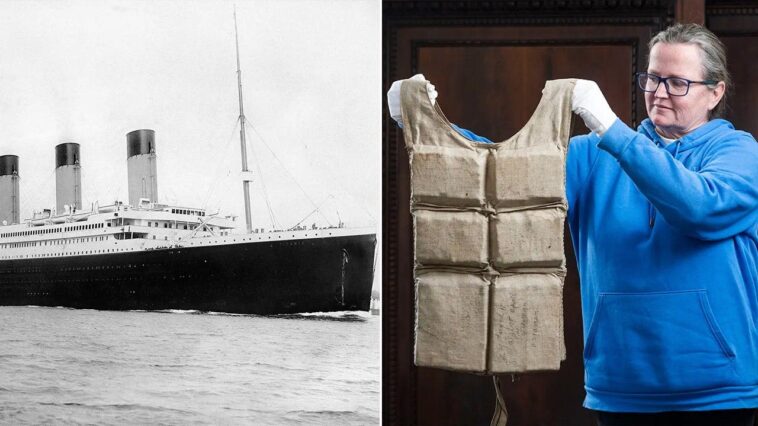 titanic-survivor’s-life-jacket-sells-for-over-$900k-at-auction,-far-exceeding-price-expectations
