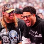 nfl-star-george-kittle-intercepts-nba-player-tyrese-haliburton’s-beer-wrestlemania-42
