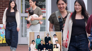 japan’s-princess-mako,-who-gave-up-royal-life-to-marry-a-commoner,-spotted-with-little-heir-—-after-fleeing-nyc-for-burbs
