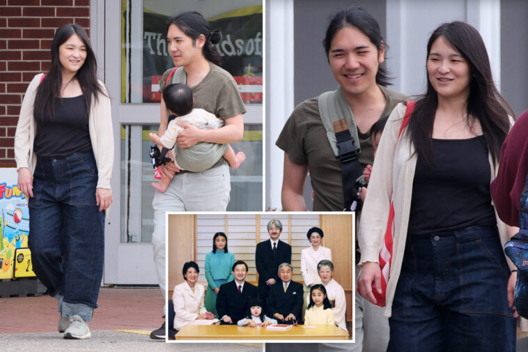 japan’s-princess-mako,-who-gave-up-royal-life-to-marry-a-commoner,-spotted-with-little-heir-—-after-fleeing-nyc-for-burbs