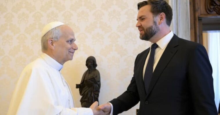 vp-jd-vance-thanks-pope-leo-xiv-for-rejecting-media-‘debate’-narrative-with-trump,-‘he-will-be-in-our-prayers,-and-i-hope-that-we’ll-be-in-his’