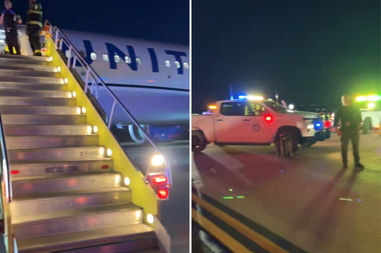 united-plane-forced-to-evacuate-over-bomb-threat-at-denver-airport,-the-second-scare-in-days