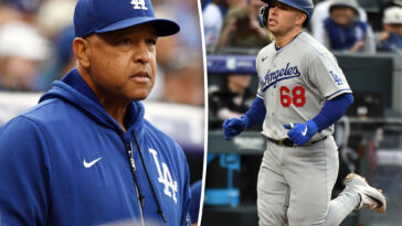 dave-roberts-disputes-catcher’s-eye-popping-comments-in-loss:-‘little-fishy’