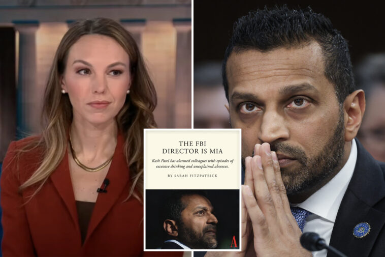 fbi-director-kash-patel-sues-the-atlantic,-reporter-for-$250m-over-story-alleging-excess-drinking,-mysterious-absences