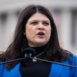 left-wing-activists-heckle-pro-israel-democrat-haley-stevens-at-michigan-convention