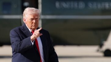 trump-says-‘israel-never-talked-me-into-the-war-with-iran,’-but-‘the-results-of-oct.-7’-played-a-role