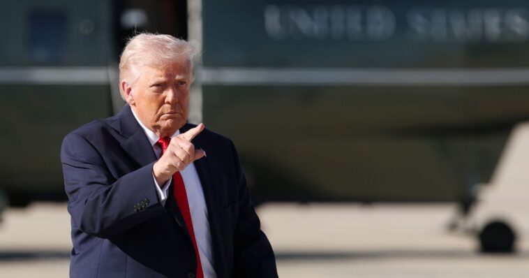 trump-says-‘israel-never-talked-me-into-the-war-with-iran,’-but-‘the-results-of-oct.-7’-played-a-role