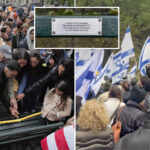 nyc-jewish-community-honors-hostages-kidnapped-in-gaza-with-central-park-bench