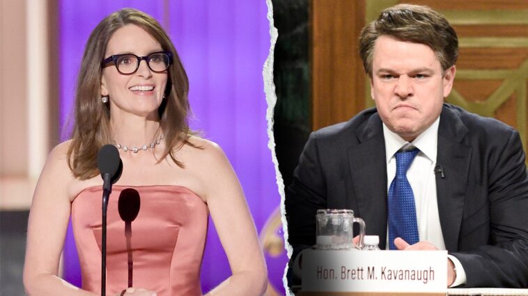 tina-fey-praises-matt-damon’s-brett-kavanaugh-parody-on-‘snl,’-‘played-him-so-perfectly’