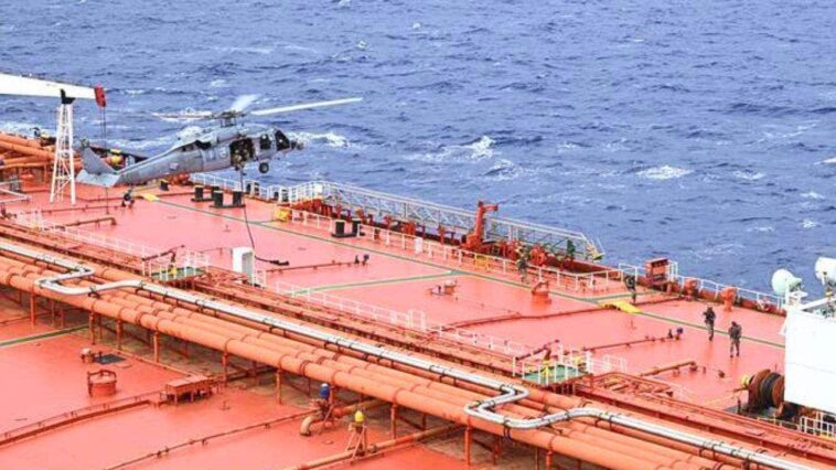 us-interdicts-stateless-sanctioned-tanker-sailing-from-iran-to-china