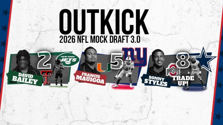 outkick-mock-draft-3.0:-cowboys-make-big-splash,-jets-shore-up-shaky-defense
