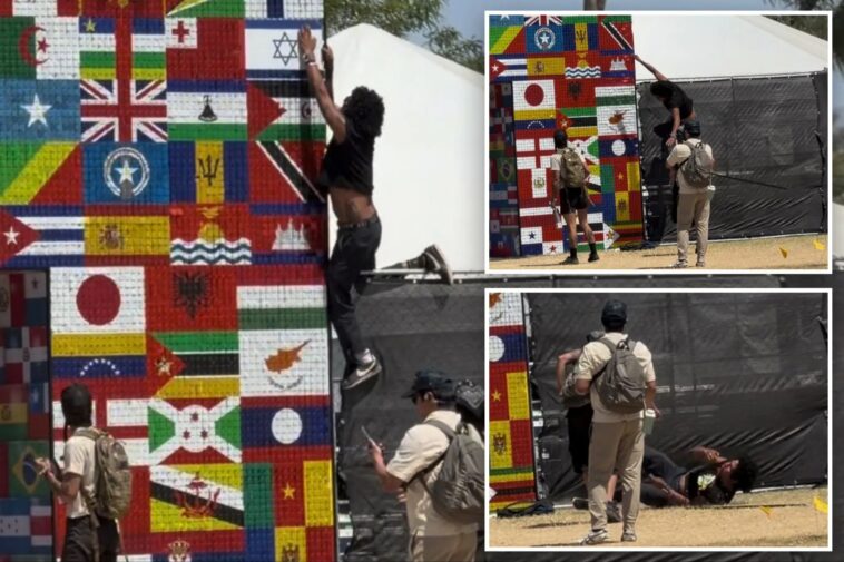 instant-karma-for-coachella-activist-who-tried-to-tear-down-israeli-flag