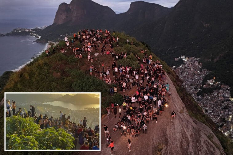 200-tourists-trapped-on-rio-de-janeiro-mountain-after-shootout between-cops,-gangbangers 