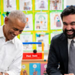 obama-embraces-socialist-mayor-mamdani,-sings-‘wheels-on-the-bus’-at-bronx-early-childhood-center
