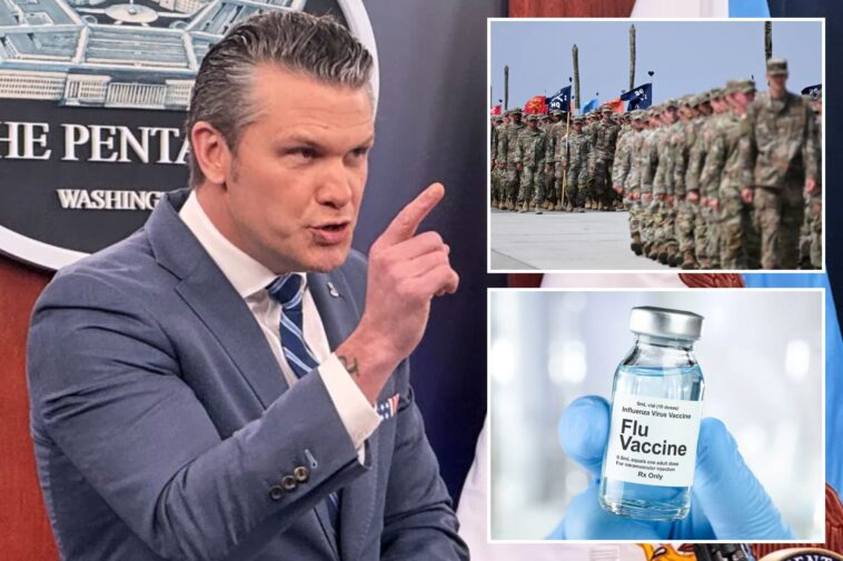 hegseth-announces-end-to-military-flu-vaccine-requirement:-‘we-will-not-force-you’