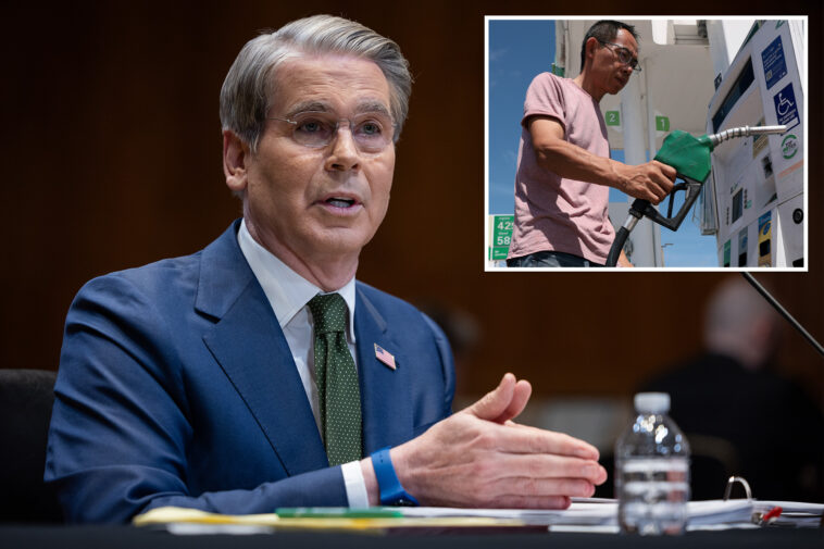 scott-bessent-tells-lawmakers-when-he-expects-gas-prices-to-come-down —-and-how-low-they-could-go