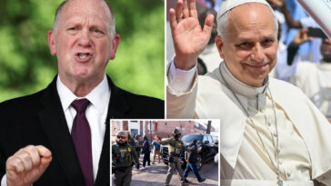 border-czar-tom-homan-invites-pope-leo-to-join-ice-ride-along:-‘something-they-don’t-understand’
