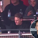 49ers-star-mac-jones-fires-up-crowd-at-giants-game-with-party-animal-antics
