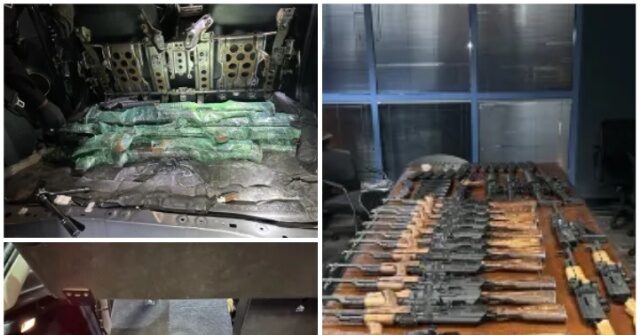 rpg-launcher-tube,-rifles-hidden-in-lexus-headed-to-mexico-seized-at-arizona-border