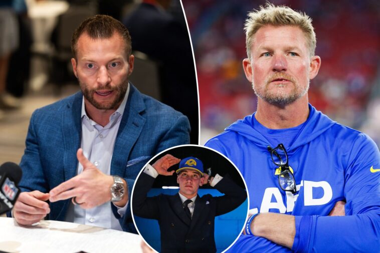 rams-coach-sean-mcvay-goes-viral-after-appearing-miserable-in-press-conference:-‘we’ll-see’