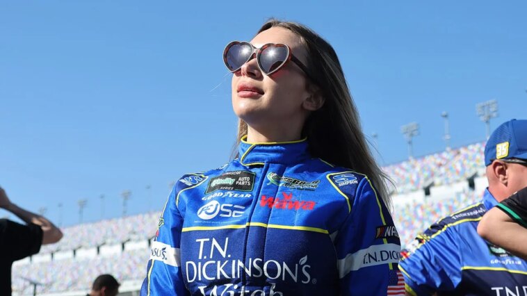 nascar’s-natalie-decker-gets-out-of-the-pool-&-into-her-fire-suit-for-big-race,-nfl-draft-drama,-plus-meat!