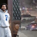 grinning-suspect-cuffed-after-alleged-fiery-street-takeover,-drag-race-caught-on-camera