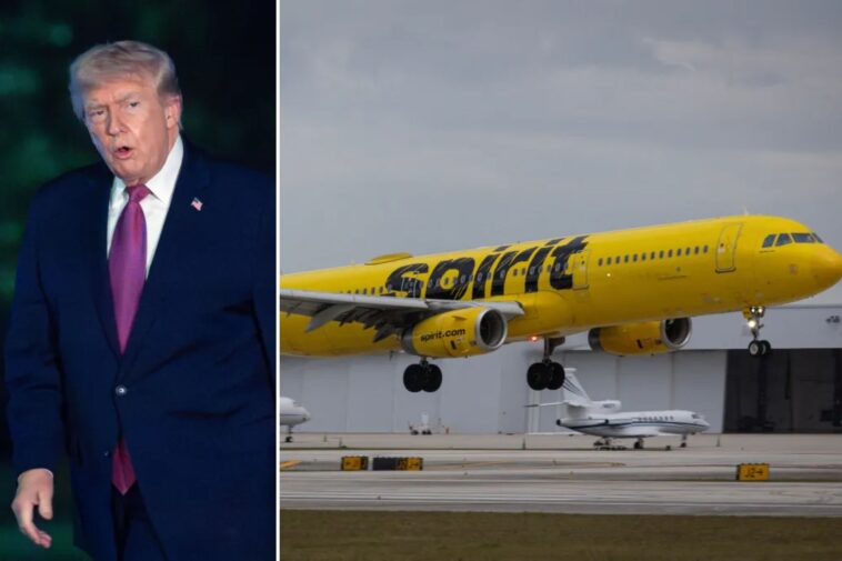 spirit-airlines-could-be-used-to-transport-troops,-military-cargo-if-trump-admin-takes-over-bankrupt-carrier:-report 