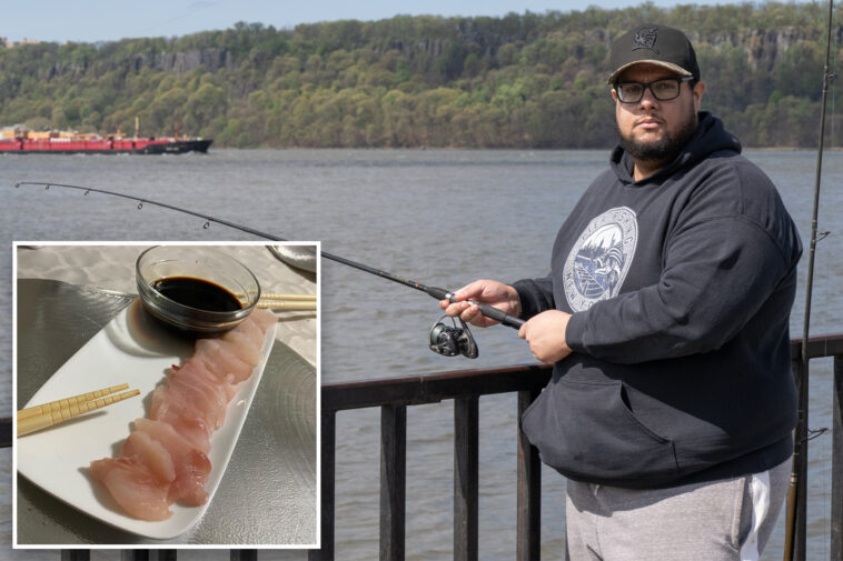fishy:-nyc-man-makes-sushi-from-bass-he-catches-in-hudson-river:-‘crazy’