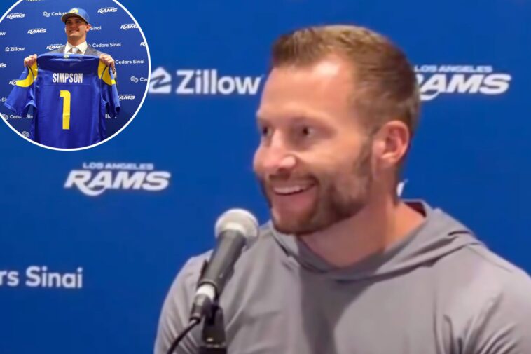 sean-mcvay-clears-up-his-ty-simpson-feelings-after-‘grumpy’-viral-rams-draft-moment