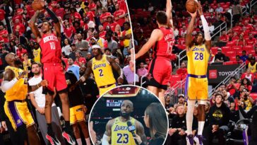 inside-a-half-empty-arena,-this-is-how-lebron-james-and-the-lakers-broke-the-rockets