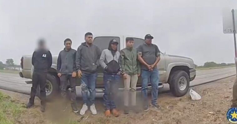 texas-dps-traffic-stop-leads-to-arrest-of-human-smuggler-carrying-5-illegal-aliens-–-(video)
