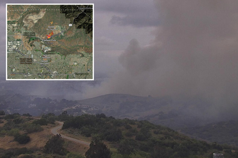 wind-fuels-brush-fire-in-oc,-closing-roads-and-forcing-evacuation-warnings