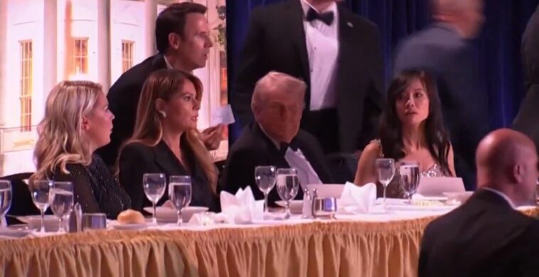 breaking:-president-trump-rushed-out-of-white-house-correspondents’-dinner-after-shots-fired-–-shooter-in-custody-(video)