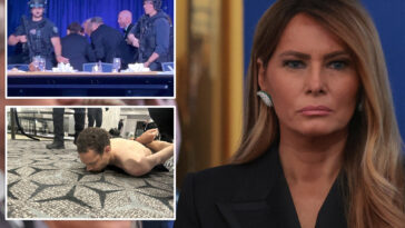 white-house-correspondents’-dinner-shooting-‘traumatic-experience’-for-melania-trump,-says-president