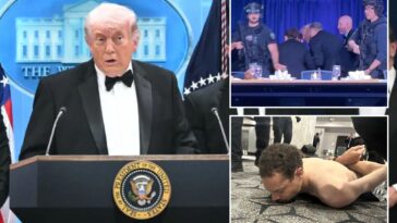 officer-shot-at-white-house-correspondents’-dinner-is-‘doing-great,’-trump-says